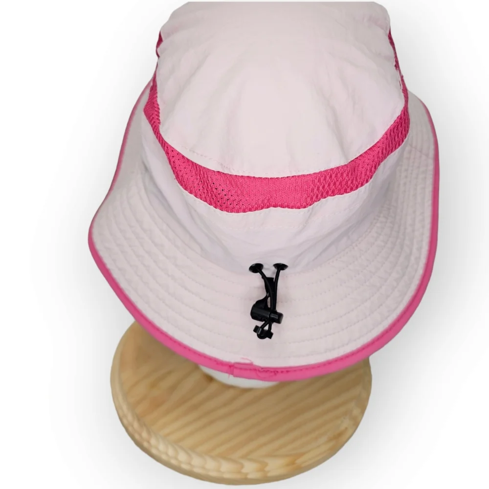 Banana Boat Girls Pink Bucket Sun Hat Size 4 to 6X